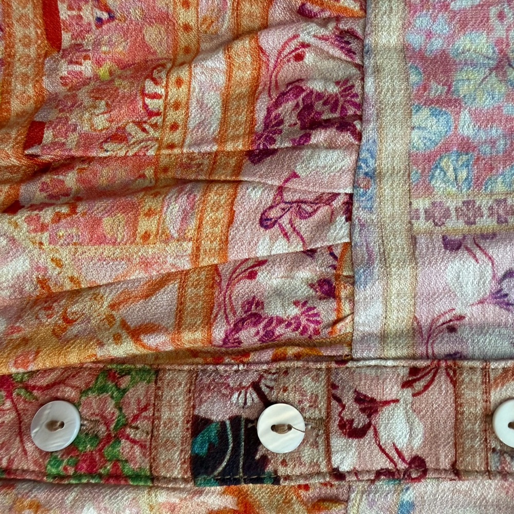 Colorful Patchwork Mini Dress - Picture 8 of 9